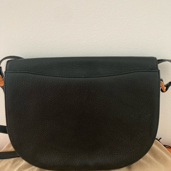 Burberry messenger bag in black leather - Picture 6 of 9